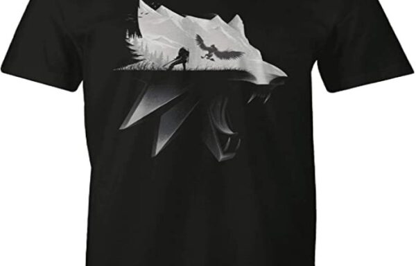 Camiseta The Witcher lobo Geralt