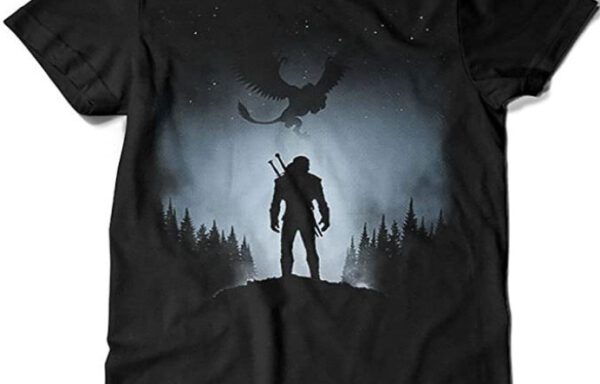 Camiseta The Witcher White Wolf