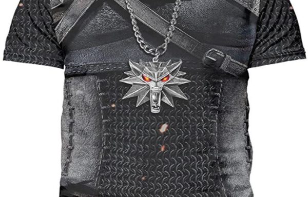 Camiseta The Witcher Medallón Poliéster