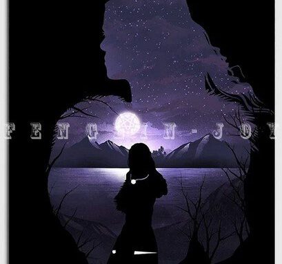 Poster metálico Yennefer- Varios tamaños