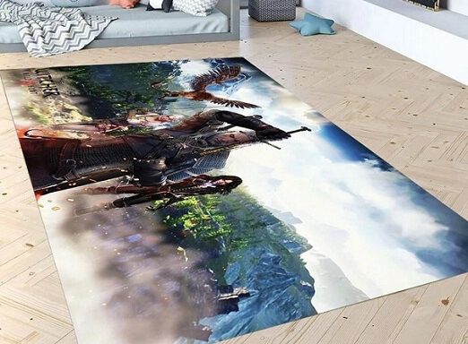 Alfombra antideslizante The Witcher para hogar