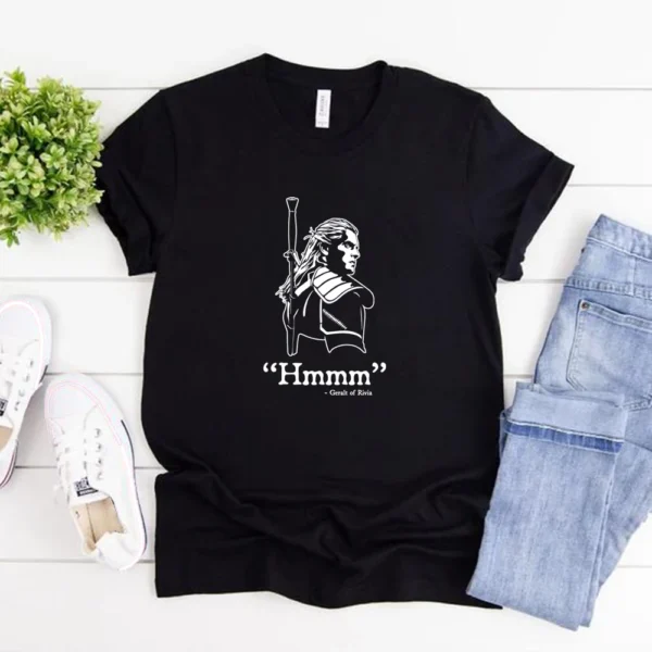 Camiseta Geralt de Rivia "Hmmm"
