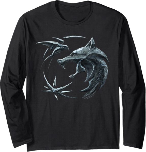 Camiseta manga larga The Witcher Destiny Crest – Oficial