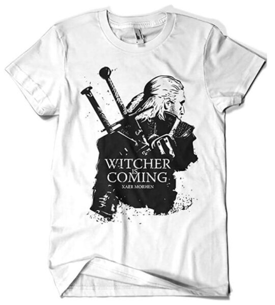 Camiseta Witcher is coming