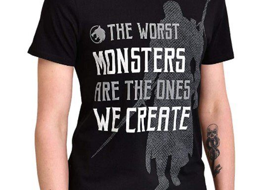 Camiseta Monsters Witcher Fans