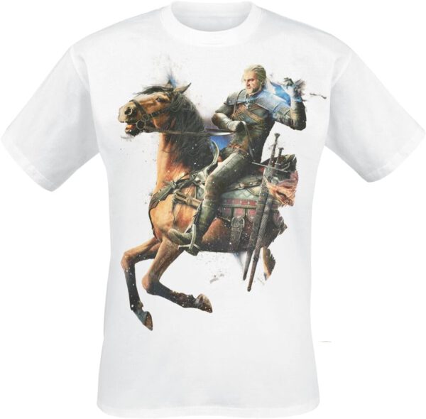 Camiseta The Witcher Geralt and Roach – Oficial