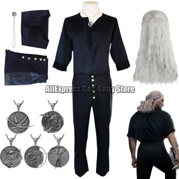 Disfraz Geralt de Rivia completo – Cosplay The Witcher