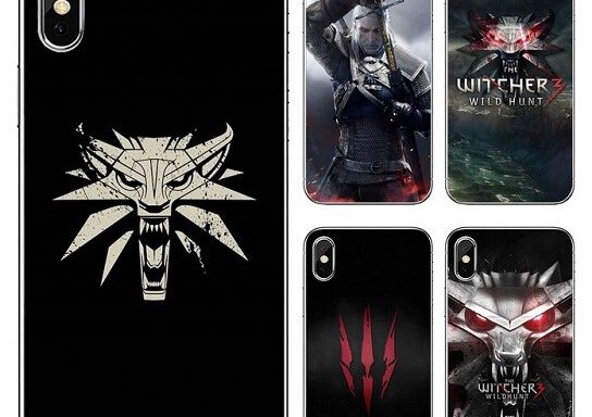 Funda de silicona The Witcher para teléfono