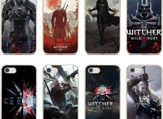 Fundas de silicona The Witcher teléfonos