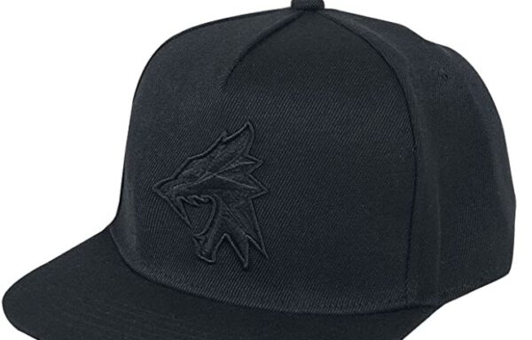 The Witcher Wolf Gorra Negra