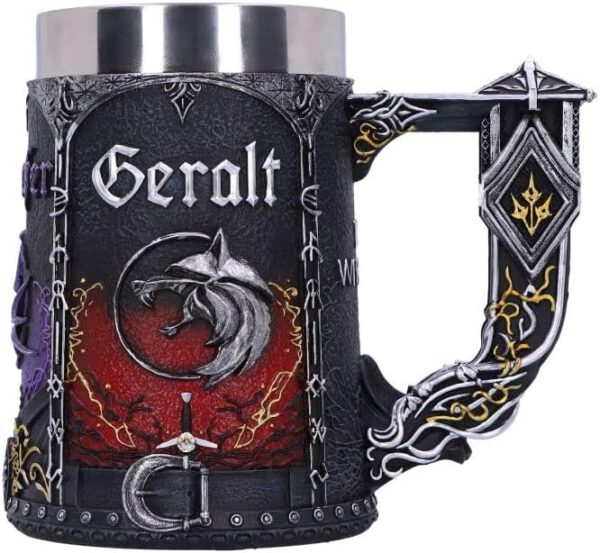 Jarra oficial Nemesis Now The Witcher «Trinity» – 15,5 cm