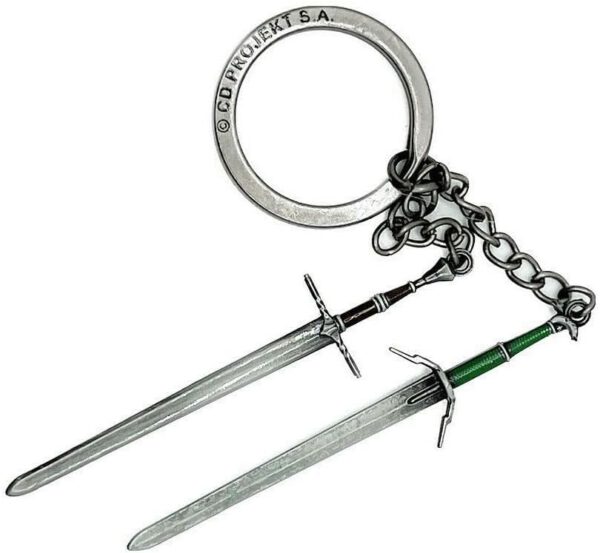 Llavero Good Loot The Witcher 3 – Espadas de Geralt