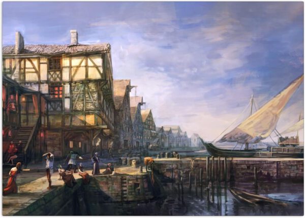 Póster metálico Displate The Witcher 3 – Montaje con imán