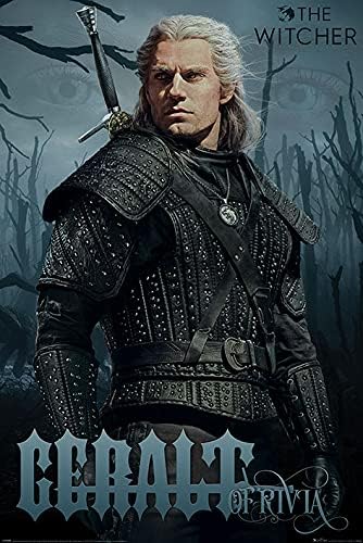 Póster The Witcher Geralt de Rivia – 61 x 91,5 cm