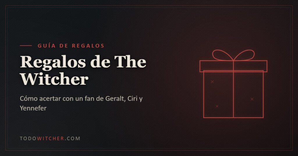 Portada: regalos de The Witcher