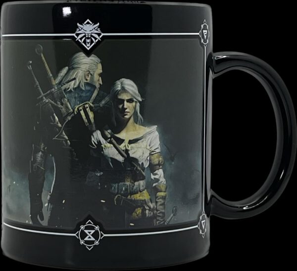 Taza termoactiva Good Loot Geralt y Ciri – The Witcher 3
