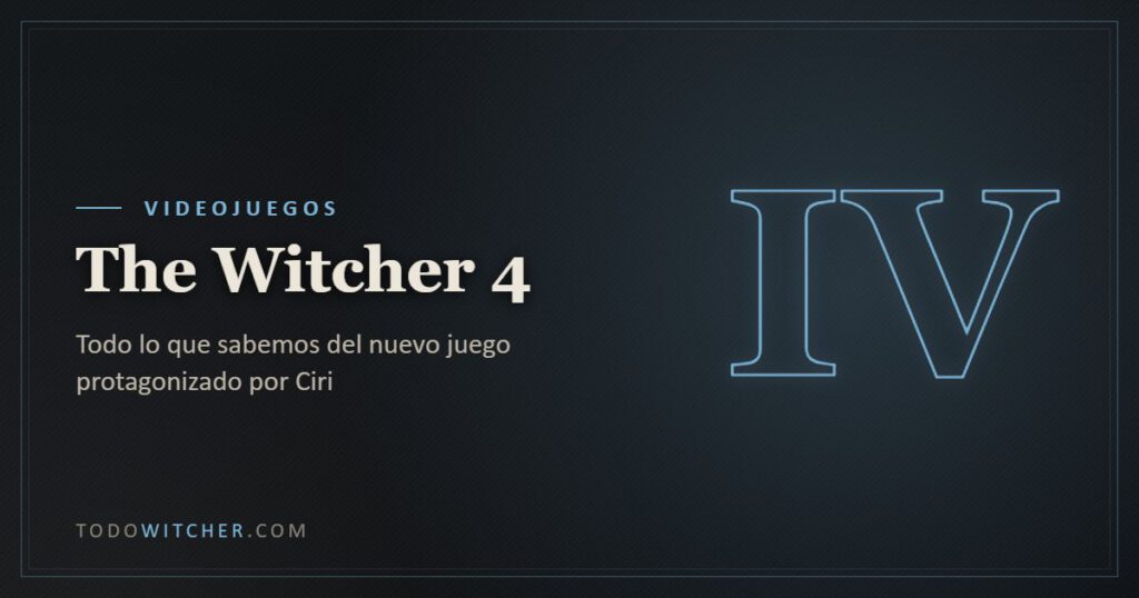Portada: The Witcher 4