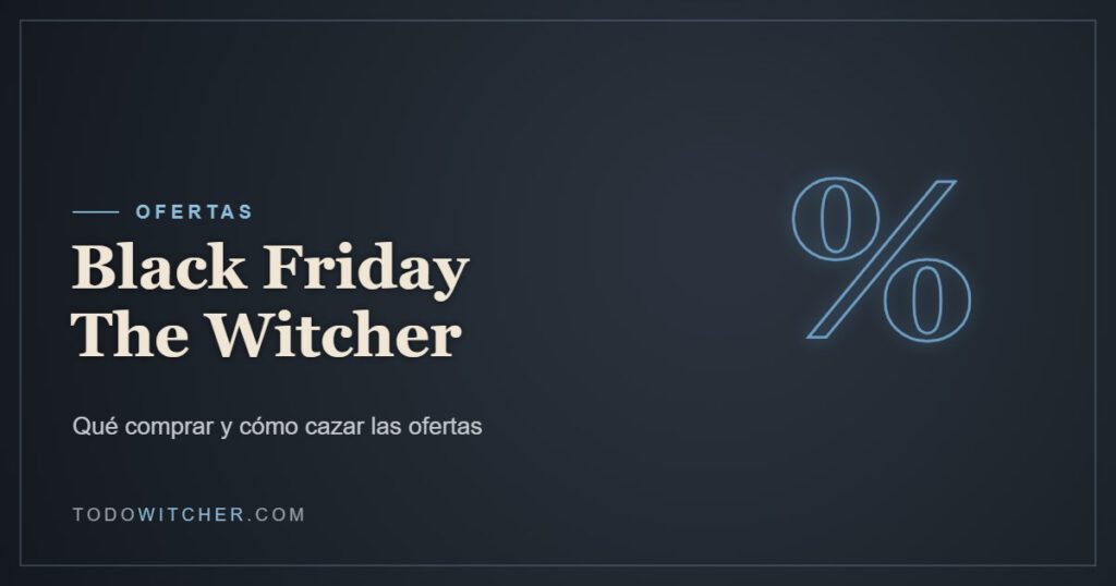 Portada: Black Friday 2026 The Witcher